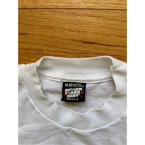 Vintage Great Dane white Tshirt size M - Picture 2 of 2